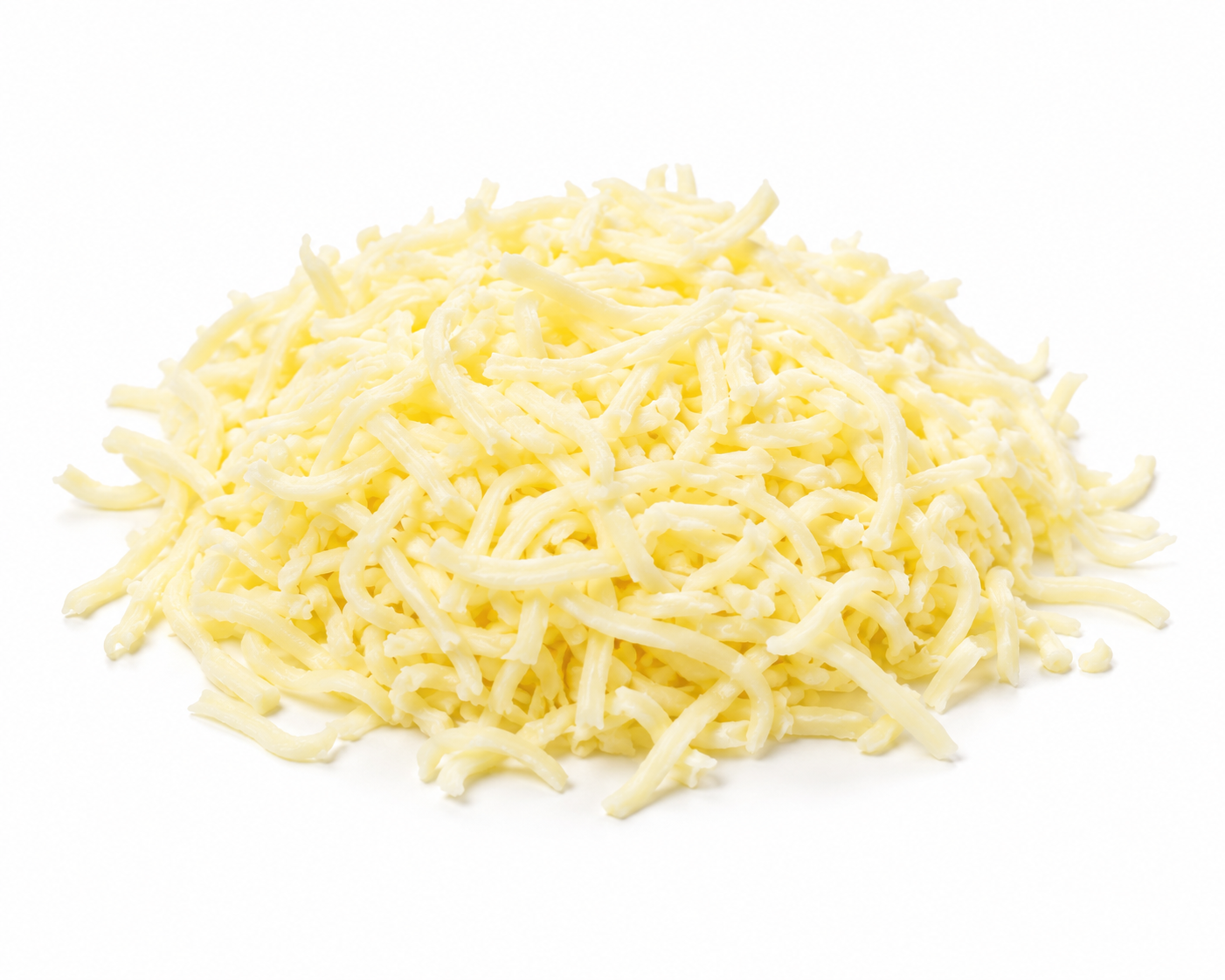 Revet mozzarella eller parmesan som topping