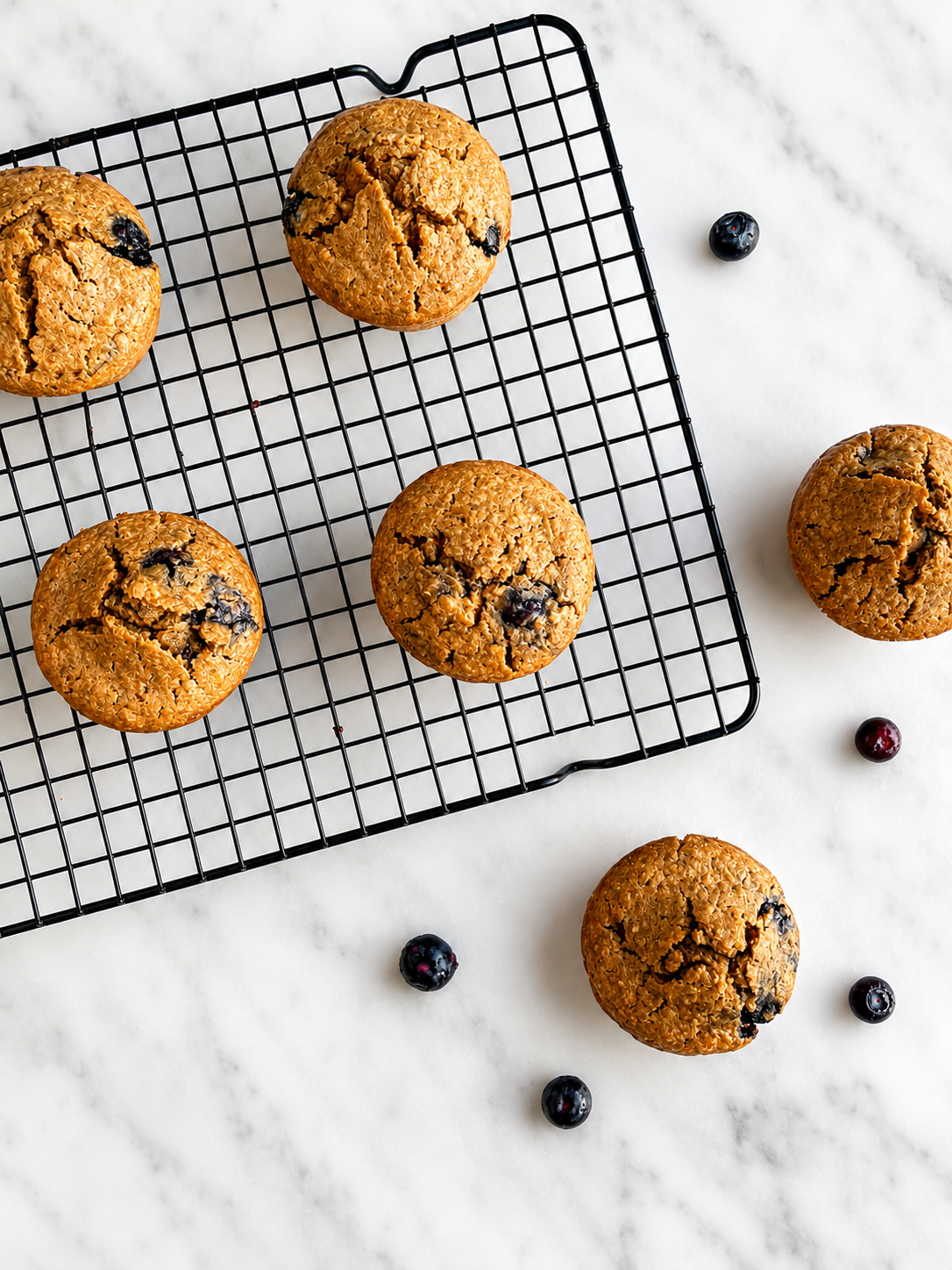 Blåbær Muffins