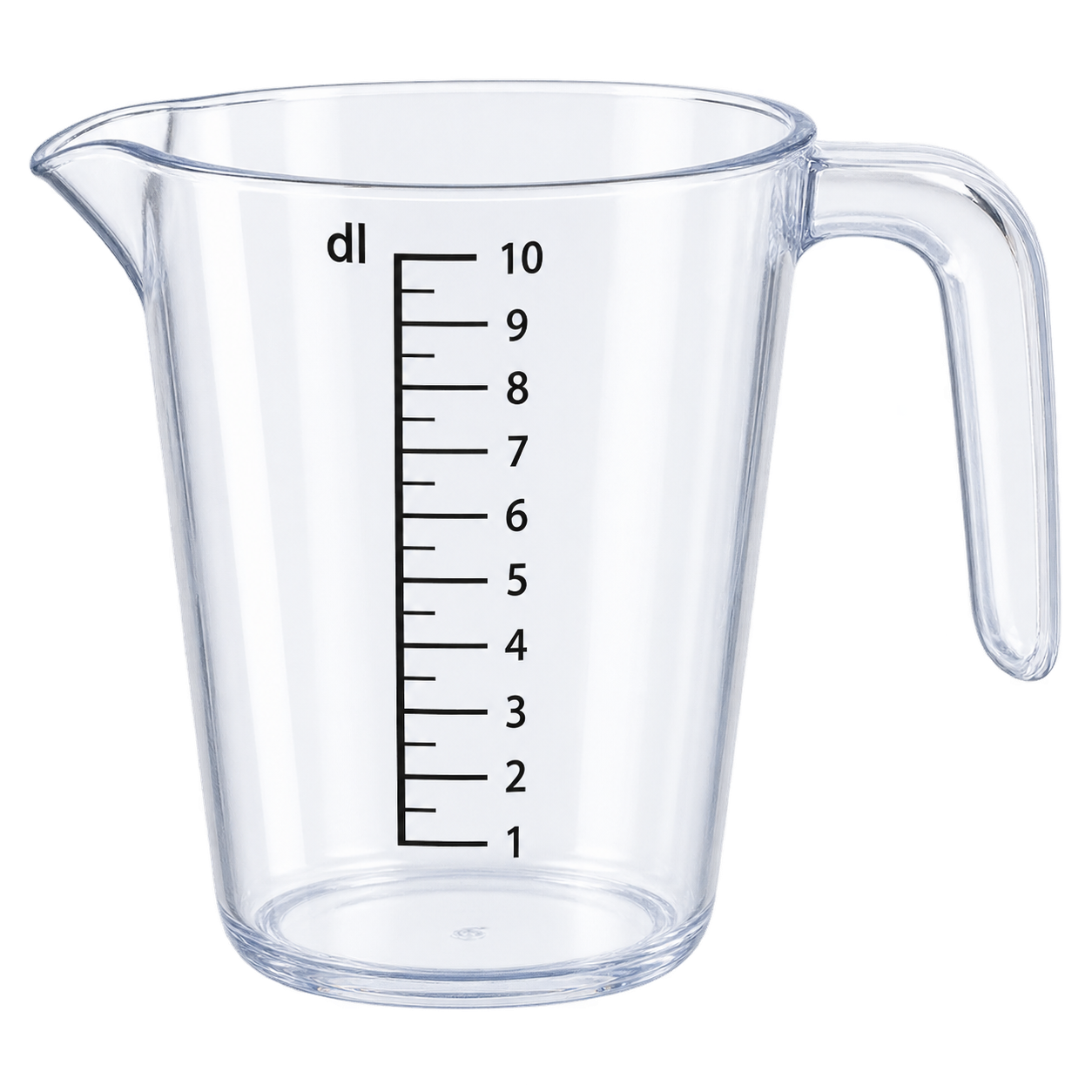 Deciliterbæger (dl)