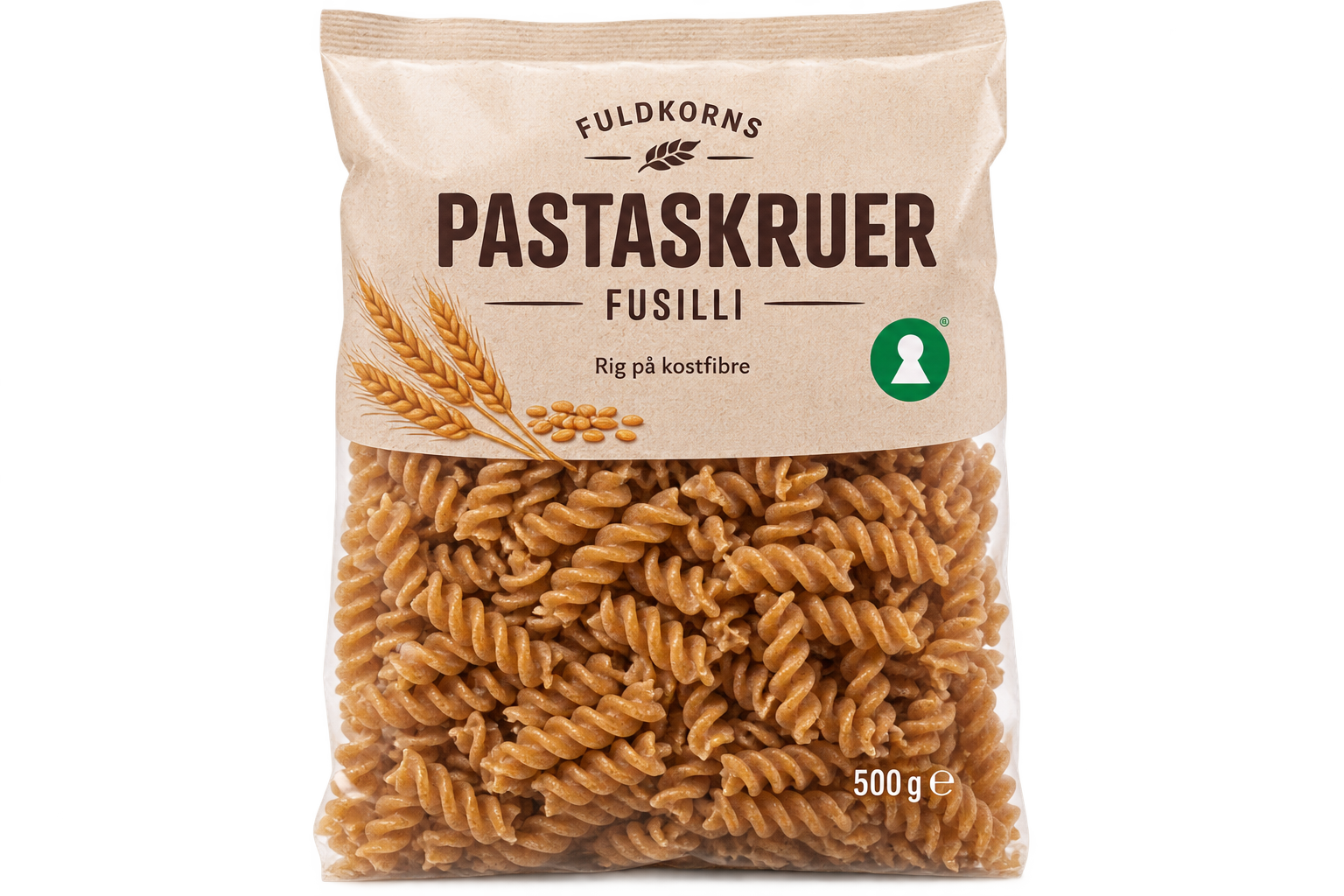 fuldkorns spaghetti eller pasta